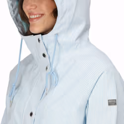 Regatta Womens Birdie Giovanna Fletcher Collection Waterproof Jacket - Blue - 10, Blue