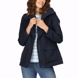 Regatta Womens Novalee Giovanna Fletcher Collection Waterproof Jacket Coat - 14, Navy