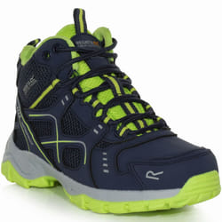 Regatta Kids Vendeavour Junior Waterproof Walking Hiking Boots - 2 UK, Navy Lime