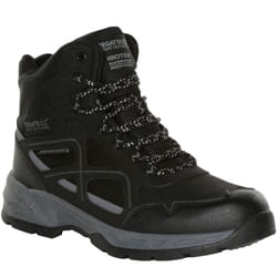 Regatta Mens Venture ISOTEX Waterproof Outdoor Walking Hiking Mid Rise Boots - 7 UK, Black/Granite