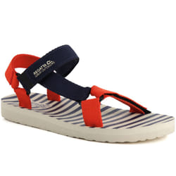 Regatta Womens Lady Vendeavour Outdoor Walking Hiking Strappy Sandals - 7 UK, Navy Crayon White