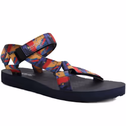 Regatta Womens Lady Vendeavour Outdoor Walking Hiking Strappy Sandals - 4 UK, Navy Brushstroke