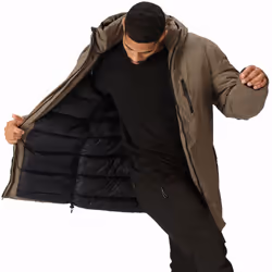 Regatta Mens Yewbank II Hooded Waterproof Outdoor Winter Park Jacket - Crocodile - S, Crocidile
