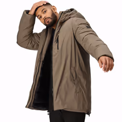 Regatta Mens Yewbank II Hooded Waterproof Outdoor Winter Park Jacket - Crocodile - S, Crocidile