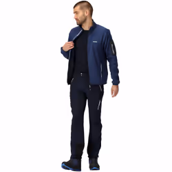 Regatta Mens Newhill Full Zip High Neck Fleece Jacket - Navy - 3XL, Navy
