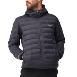 Regatta Mens Marizion Baffled Water-Repellent Jacket Coat - 3XL, Ash/Red