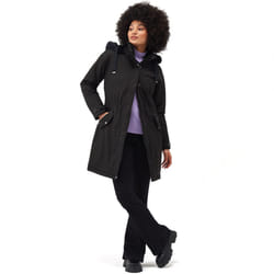 Regatta Womens Samaria Waterproof Giovanna Fletcher Collection Jacket - Black - 18, Black
