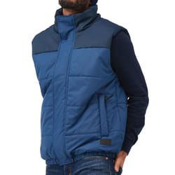 Regatta Mens Hawfinch Warm Winter Weatherproof Baffled Bodywarmer Gilet - Navy - S, Navy