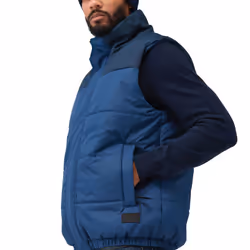 Regatta Mens Hawfinch Warm Winter Weatherproof Baffled Bodywarmer Gilet - Navy - S, Navy