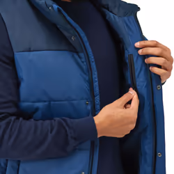 Regatta Mens Hawfinch Warm Winter Weatherproof Baffled Bodywarmer Gilet - Navy - S, Navy