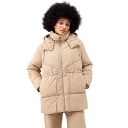 Regatta Womens Rurie Baffled Water Repellent Padded Jacket Coat - 8, Barleycorn