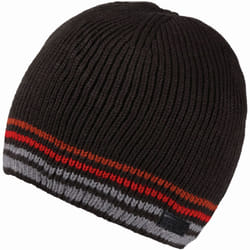 Regatta Mens Balton Warm Winter Fleece Lined Knitted Beanie Hat - One Size, Black