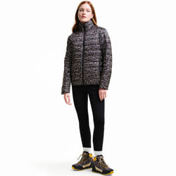 Regatta Womens Orla Kiely Printed Baffled Water-Repellent Padded Jacket - 18, Black