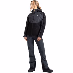 Dare 2b Womens Climatise Waterproof Thermal Ski Jacket Coat - Ebony Grey - 14, Ebony Grey