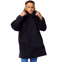 Regatta Kids Cosy Borg Fleece Oversized Hoodie Poncho - 3-5 Yrs, Navy