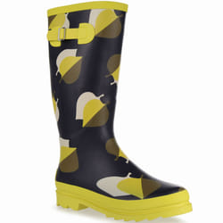 Regatta Womens Cosy High Floral Wellington Wellies Boots - 8 UK, Yellow