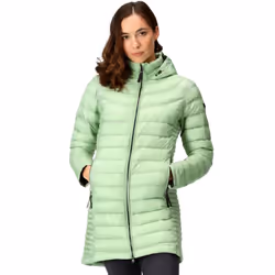 Regatta Womens Andel III Lightweight Insulated Parka Jacket - 8, Quiet Green