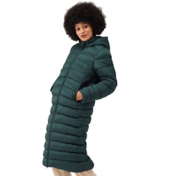 Regatta Womens Elender Hooded Giovanna Fletcher Long Jacket - Darkest Spruce