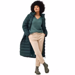 Regatta Womens Elender Hooded Giovanna Fletcher Long Jacket - Darkest Spruce - 12, Darkest Spruce