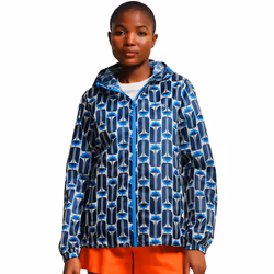 Regatta Womens Orla Kiely Lightweight Waterproof Pack-It Packable Jacket Coat - 8, Navy Tall Flowers