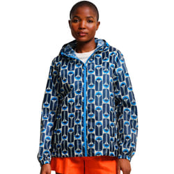 Regatta Womens Orla Kiely Lightweight Waterproof Pack-It Packable Jacket Coat - 20, Navy Tall Flowers