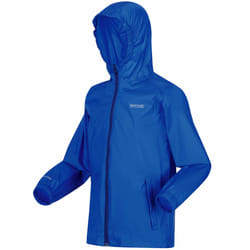 Regatta Kids Juniors Pack it III Waterproof Hooded Outdoor Walking Jacket Coat - 13Y, Oxford Blue