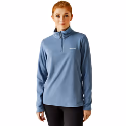 Regatta Womens Sweethart Lightweight 1/2 Zip Outdoor Walking Fleece Pullover - 20, Coronet Blue