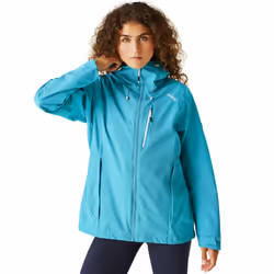 Regatta Womens Birchdale Waterproof Hooded Outdoor Jacket - 10, Tahoe Blue