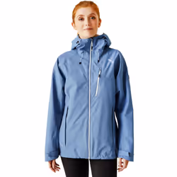Regatta Womens Birchdale Waterproof Hooded Outdoor Jacket - 20, Coronet Blue
