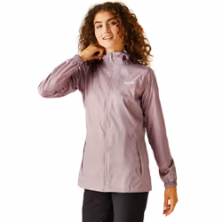 Regatta Womens Pack-It III Waterproof Packaway Outdoor Jacket - 20, Heather