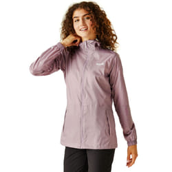 Regatta Womens Pack-It III Waterproof Packaway Outdoor Jacket - 20, Heather
