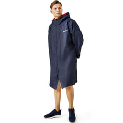 Regatta Outdoor Active Unisex Waterproof Zip Surfing Beach Changing Robe - SM, Navy