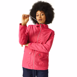 Regatta Womens Bayletta Giovanna Fletcher Waterproof Outdoor Walking Jacket Coat - 8, Hot Pink