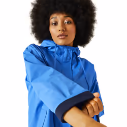 Regatta Womens Sarika Giovanna Fletcher Hooded Waterproof Jacket - Sonic Blue - 8, Sonic Blue