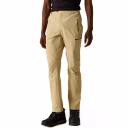 Regatta Mens Highton Water-Repellent UPF 40+ Walking Hiking Trousers - 34, Oat