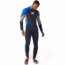 Regatta Mens Back Zip Outdoor Surfing Full Length Wetsuit - Navy Oxford Blue - S/M, Navy Oxford Blue