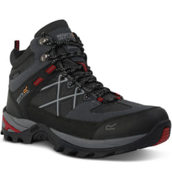 Regatta Mens Samaris III Waterproof Outdoor Hiking Mid Rise Walking Boots - 9 UK, Briar/Rio Red