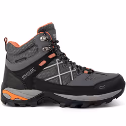 Regatta Womens Samaris III Waterproof Outdoor Walking Hiking Mid Rise Boots - 3 UK, Dark Steel Satsuma - Additional view 4