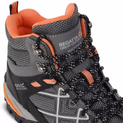 Regatta Womens Samaris III Waterproof Outdoor Walking Hiking Mid Rise Boots - 3 UK, Dark Steel Satsuma - Additional view 6