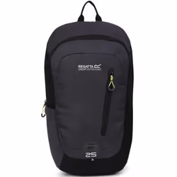 Regatta Highton V2 25L Outdoor Walking Hiking Backpack Bag  - Black/Seal Grey
