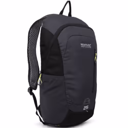 Regatta Highton V2 25L Outdoor Walking Hiking Backpack Bag  - Black/Seal Grey