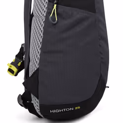 Regatta Highton V2 25L Outdoor Walking Hiking Backpack Bag  - Black/Seal Grey
