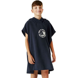 Regatta Kids Hooded Surf Surfing Swim Swimming Beach Towel Poncho - 3-5 Yrs, Navy