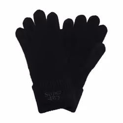 Superdry Women's Rib Knit Gloves - Black