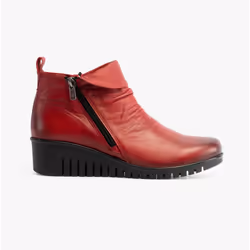 Lotus CORDELIA Womens Boots Red - UK 6, Red