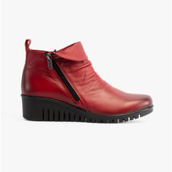 Lotus CORDELIA Womens Boots Red - UK 6, Red