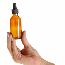 ProTech 60ml Dropper Bottle, Refillable Amber Glass Bottles with Glass Pipette, For Essential Oils Perfumes Aromatherapy Massage - 50