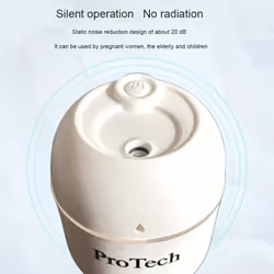ProTech Portable Mini Cup Spray Mist Humidifier, USB Double Wet Aroma Essential Oil Diffuser for Office Car