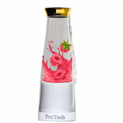 ProTech Portable Mini Electric Juicer, Smoothie Makers, 308ML Personal Small Blender Juicer, BPA Free, USB Rechargeable 6 Blades for Gym - White
