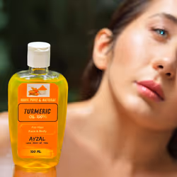Ayzal Turmeric Skin Oil 100ml Multi-Purpose Oil for Skin Care, Hair